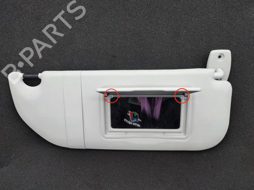 Right sun visor CITROËN C3 II (SC_) 1.4 HDi 70 (SC8HZC, SC8HR0, SC8HP4) | BP23750600I2  - Image 6