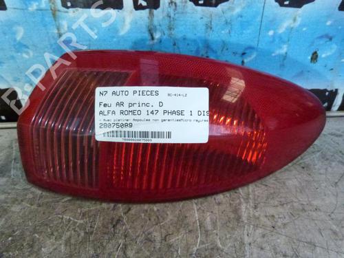 Used Right taillight Right taillight ALFA ROMEO 147 (937_) 1.6 16V T.SPARK ECO (937.AXA1A, 937.BXA1A) (105 hp) 23688531 23688531
