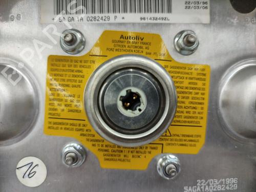Driver airbag CITROËN XANTIA (X1_, X2_) 1.9 Turbo D | BP23675925C9 