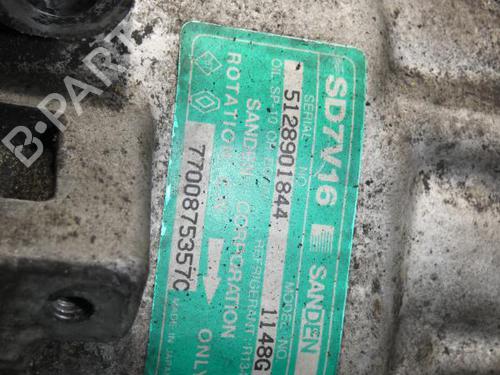 Used AC compressor AC compressor RENAULT CLIO II (BB_, CB_) 1.4 (B/CB0C, B/CB0S) (75 hp) 23666373 23666373