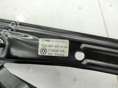 Front left window mechanism VW GOLF VII (5G1, BQ1, BE1, BE2) 2.0 GTI Clubsport | BP23752354C22 