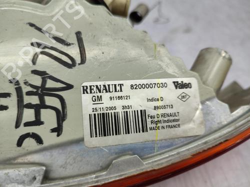 Right front indicator RENAULT TRAFIC II Van (FL) 1.9 dCi 100 (FL0C, FL0K, FL0B) | BP23676046C33 - Image 3