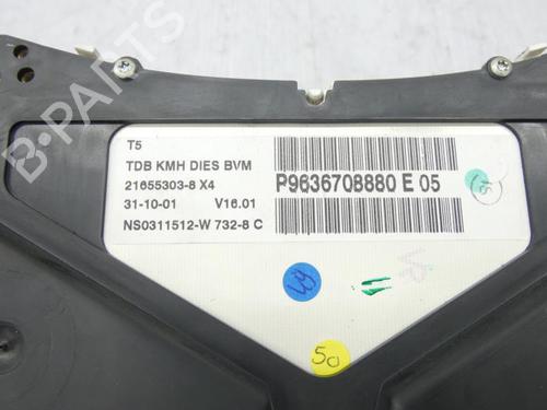 Instrument cluster PEUGEOT 307 (3A/C) 2.0 HDi 110 | BP23699248C47 