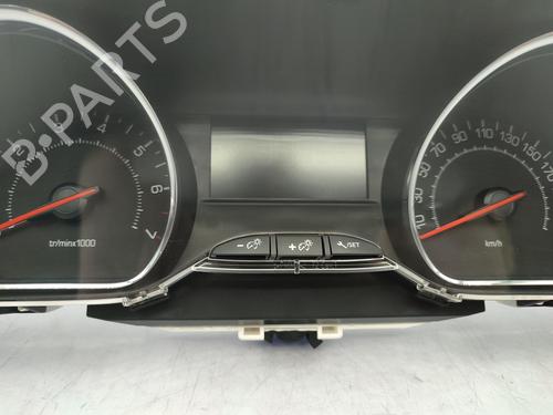 Instrument cluster PEUGEOT 208 I (CA_, CC_) 1.2 VTI 82 | BP23720753C47