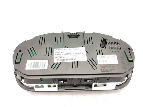 Instrument cluster RENAULT MEGANE III Hatchback (BZ0/1_, B3_) 1.5 dCi (BZ09, BZ0D, BZ1W, BZ29, BZ14) | BP23732405C47 