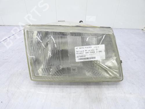 Used Right headlight PEUGEOT 309 II (3C, 3A) 1.9 Diesel (64 hp) 23688092