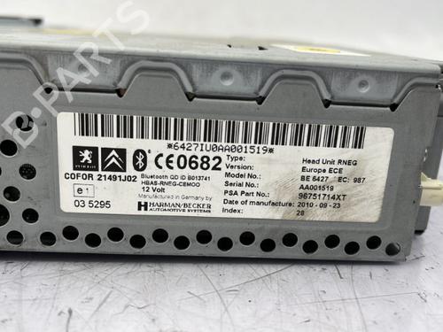 Radio CITROËN C4 Grand Picasso I (UA_) 2.0 HDi 150 | BP23758269E6 