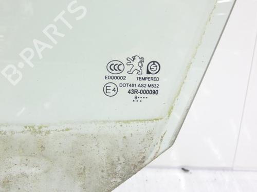 Used Front left door window PEUGEOT 206+ (2L_, 2M_) 1.4 HDi eco 70 (68 hp) 23699179