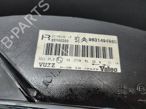 Right headlight CITROËN XSARA PICASSO (N68) 2.0 HDi | BP23707806C29 