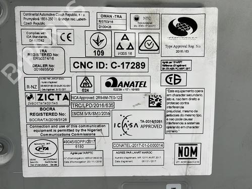 Radio PEUGEOT 208 I (CA_, CC_) 1.2 VTI 82 | BP30932693E6 