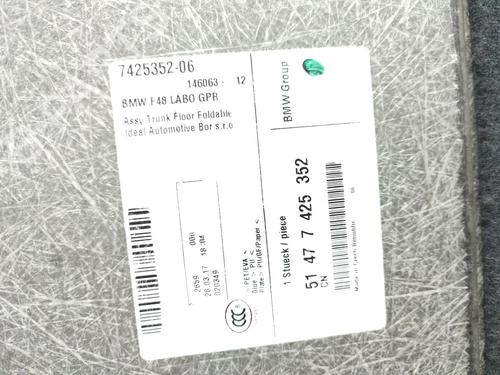 Luggage compartment floor BMW X1 (F48) sDrive 16 d | BP26213474I33 