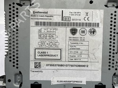 Radio FIAT PANDA (312_, 319_) 1.2 (312PXA1A) | BP30940161E6