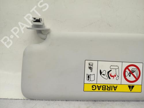 Used Right sun visor PEUGEOT 208 I (CA_, CC_) 1.6 HDi / BlueHDi 75 (75 hp) 23728677
