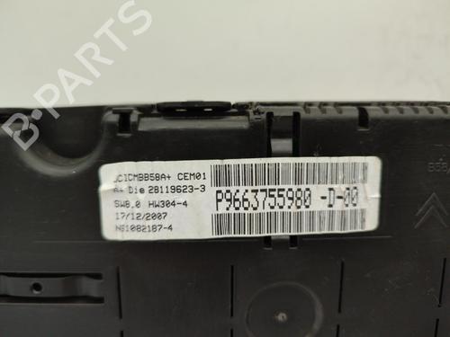 Instrument cluster CITROËN C4 Picasso I MPV (UD_) 1.6 HDi | BP23731378C47 