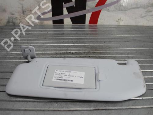 Used Left sun visor Left sun visor PEUGEOT 208 I (CA_, CC_) 1.2 PureTech 82 (82 hp) 23689891 23689891