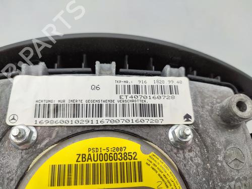 Used Driver airbag MERCEDES-BENZ A-CLASS (W169) A 180 CDI (169.007, 169.307) (109 hp) 23709677