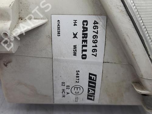 Used Left headlight FIAT SEICENTO / 600 (187_) 1.1 (187AXB, 187AXB1A, 187AXC1A02) (54 hp) 23711081