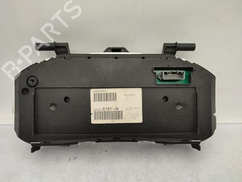 Instrument cluster RENAULT CLIO III (BR0/1, CR0/1) 1.2 16V (BR0P, CR0P) | BP24503422C47 