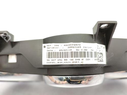 Used Instrument cluster PEUGEOT 207 CC (WD_) 1.6 HDi (112 hp) 23707435