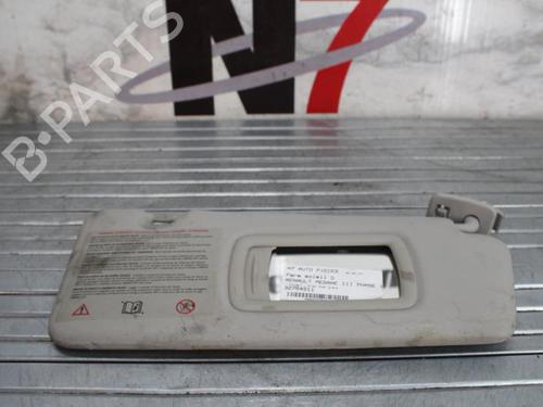 Used Right sun visor RENAULT MEGANE III Hatchback (BZ0/1_, B3_) 1.5 dCi (106 hp) 23689848