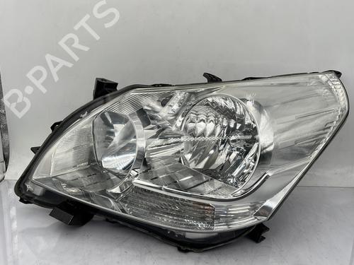 Used Left headlight TOYOTA VERSO (_R2_) 2.0 D-4D (AUR20_, AUR20R) (126 hp) 30132284