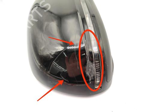 Right mirror AUDI A3 (8P1) 1.9 TDI | BP23740542C27 