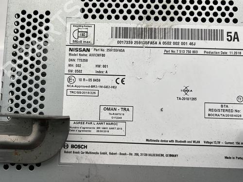 Radio NISSAN MICRA V (K14) 0.9 IG-T | BP33046978E6  - Image 9
