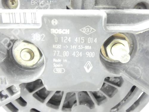 Alternator RENAULT CLIO II (BB_, CB_) 1.6 16V (BB01, BB0H, BB0T, BB14, BB1D, BB1R, BB2KL, BB3G... | BP23697622M7 