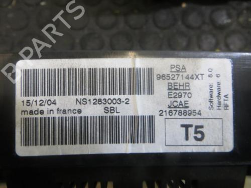 Climate control PEUGEOT 307 (3A/C) 1.4 16V | BP23681968I5 