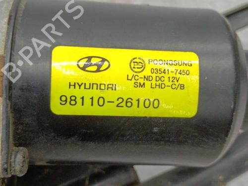 Front wiper motor HYUNDAI SANTA FÉ I (SM) 2.0 CRDi 4x4 | BP23674999M29 