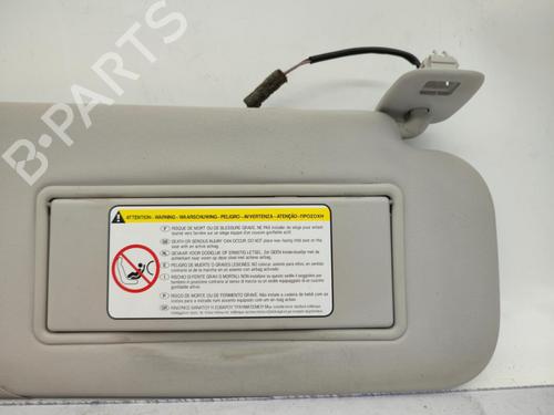 Right sun visor PEUGEOT 407 SW (6E_, 6D_) 2.0 HDi 135 | BP23723332I2 