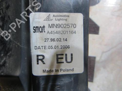 Used Right taillight Right taillight SMART FORFOUR (454) 1.5 CDI (454.000) (68 hp) 23676701 23676701