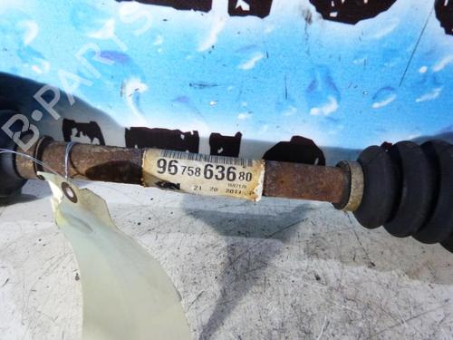 Used Left front driveshaft Left front driveshaft PEUGEOT 206+ (2L_, 2M_) 1.4 i (73 hp) 23688197 23688197