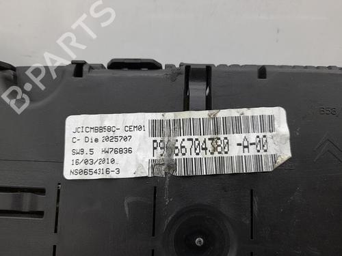Used Instrument cluster Instrument cluster CITROËN C4 Picasso I MPV (UD_) 1.6 HDi (109 hp) 23707975 23707975