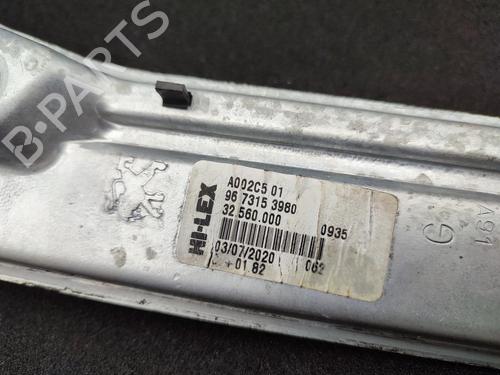 Used Rear left window mechanism PEUGEOT 208 I (CA_, CC_) 1.5 BlueHDI 100 (102 hp) 23730012