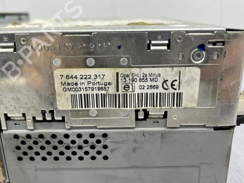 Radio OPEL MERIVA A MPV (X03) 1.7 CDTI (E75) | BP23684770E6 