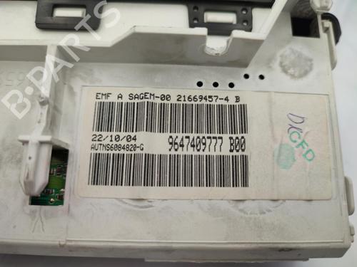 Display monitor PEUGEOT 206 Hatchback (2A/C) 1.4 HDi eco 70 | BP23711762C48 