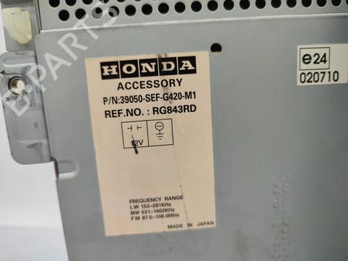 Used Radio HONDA ACCORD VII (CL, CN) 2.2 i-CTDi (CN1) (140 hp) 23709979