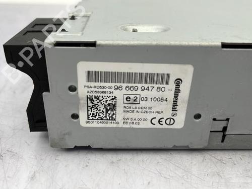 Radio CITROËN C4 II (NC_) 1.6 HDi 110 | BP23752896E6 