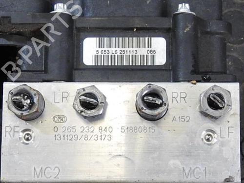 Used ABS pump FIAT 500 (312_) 1.2 (312AXA1A) (69 hp) 23664032