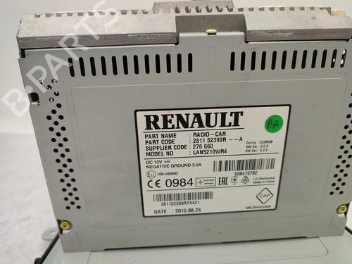 Radio RENAULT CLIO IV Grandtour (KH_) 1.5 dCi 90 (KHN3, KHN4) | BP24433595E6 