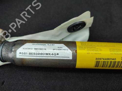 Right curtain airbag AUDI A3 (8P1) 1.9 TDI | BP23750841C12 