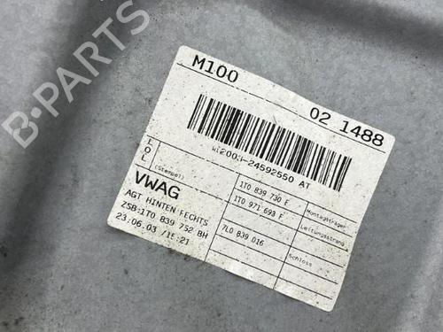 Rear right window mechanism VW TOURAN (1T1, 1T2) 1.9 TDI | BP23679991C25 