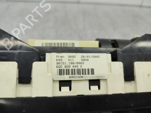Climate control VW POLO (9N_, 9A_) 1.4 16V | BP23700211I5 