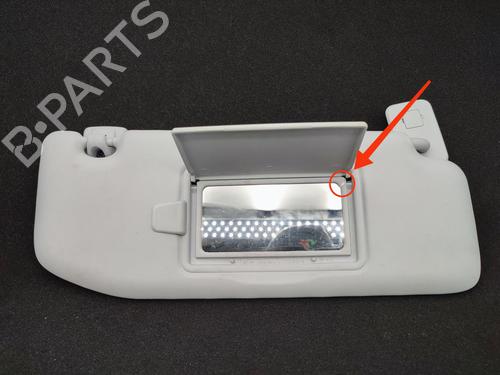 Right sun visor PEUGEOT 208 I (CA_, CC_) 1.6 BlueHDi 100 | BP23742074I2