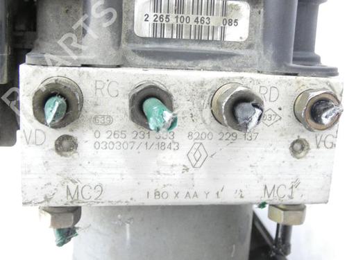 Used ABS pump ABS pump RENAULT CLIO II (BB_, CB_) 1.6 16V (BB01, BB0H, BB0T, BB14, BB1D, BB1R, BB2KL, BB3G... (107 hp) 23671284 23671284