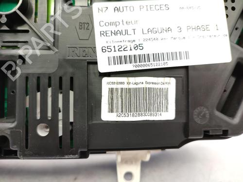 Instrument cluster RENAULT LAGUNA III (BT0/1) 2.0 dCi (BT07, BT0J, BT14, BT1A, BT1S) | BP23711443C47 