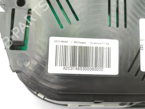 Instrument cluster RENAULT MEGANE III Grandtour (KZ0/1) 1.5 dCi (KZ0C, KZ1A) | BP23719377C47 
