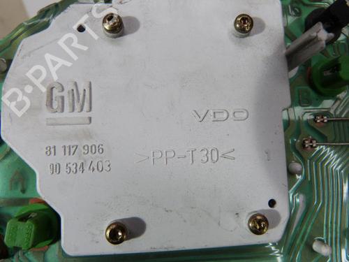 Instrument cluster OPEL CORSA B (S93) 1.2 i 16V (F08, F68, M68) | BP23664785C47 