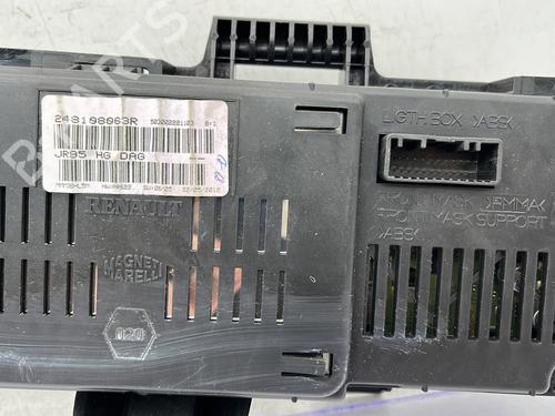 Used Instrument cluster Instrument cluster RENAULT SCÉNIC III (JZ0/1_) 1.5 dCi (110 hp) 27325209 27325209